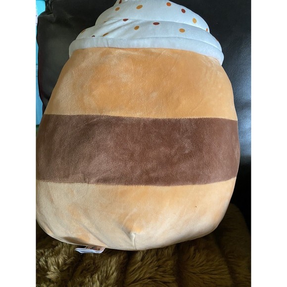 2021 Squishmallow 18 in PAISLYNN PUMPKIN SPICE LATTE WALGREENS EXCLUSIVE Plush - Picture 3 of 8